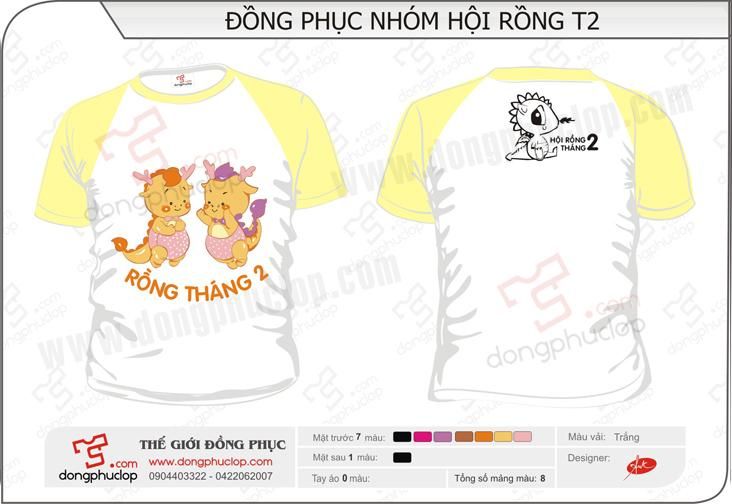 Áo đồng phục nhóm Hội Rồng