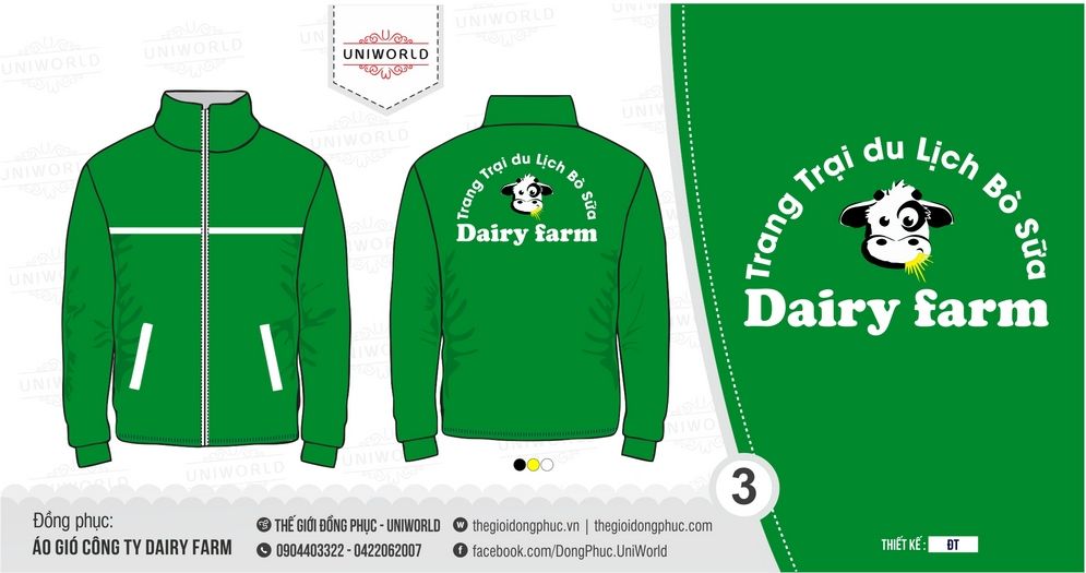 Đồng phục công ty Dairy Farm