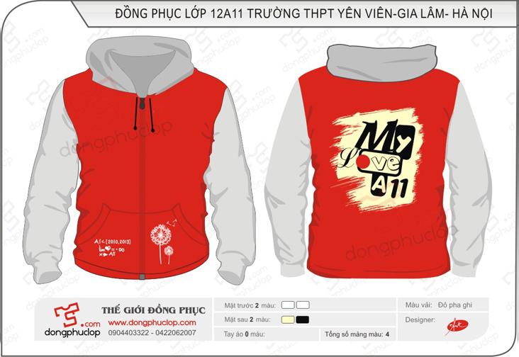 Áo khoác nỉ 12 A11 Yên Viên Gia Lâm