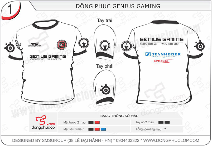 Đồng phục Genius Gaming