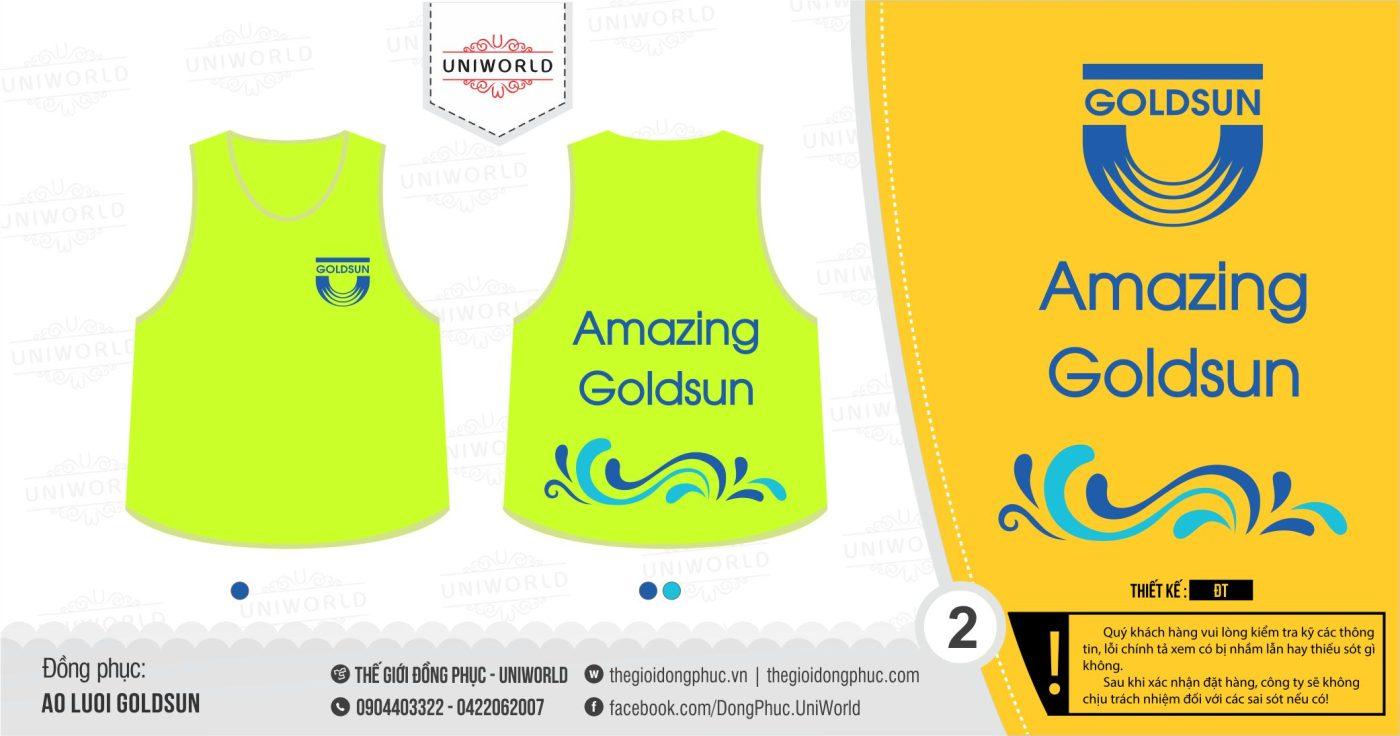 Áo lưới teambuilding công ty GoldSun - Ảnh 3