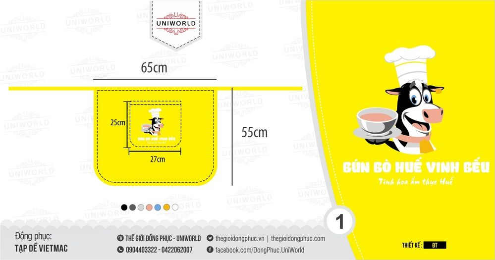 Đồng phục công ty bún bò huế Vinh Bếu