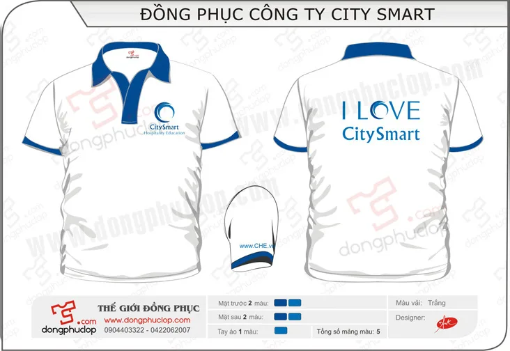 Đồng phục công ty City Smart