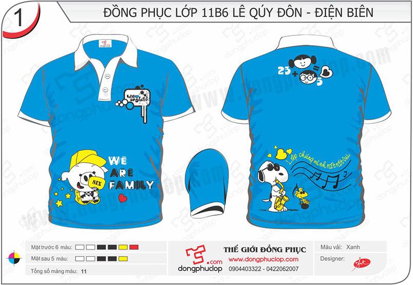 Đồng phục lớp 11B6 Lê Quý Đôn – Điện Biên