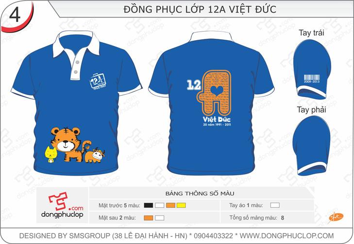 Đồng phục lớp 12A Việt Đức – Hà Nội