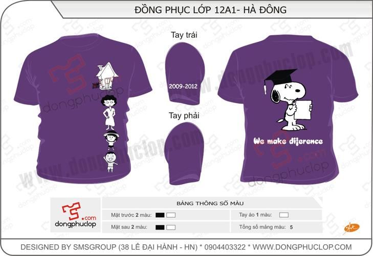 Đồng phục lớp 12A1 Hà Đông