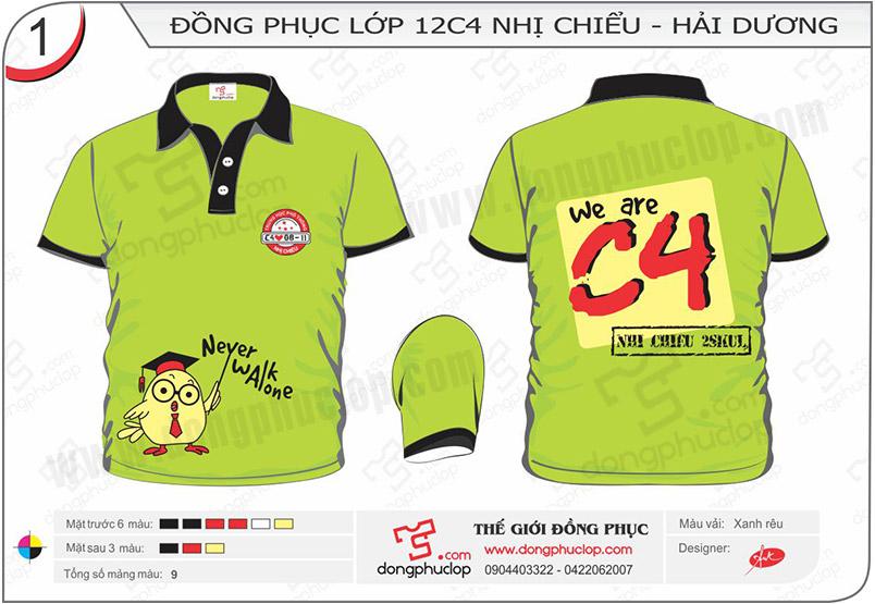 Đồng phục lớp 12C4 Nhị Chiểu – Hải Dương