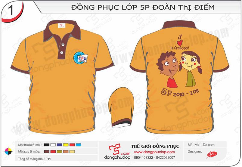 Đồng phục lớp 5P Đoàn Thị Điểm – Hà Nội