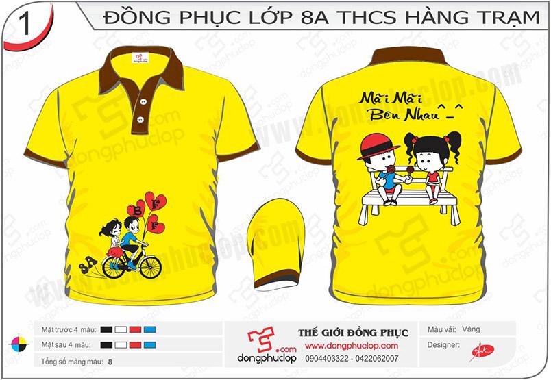 Đồng phục lớp 8A Hàng Trạm – Quảng Ninh