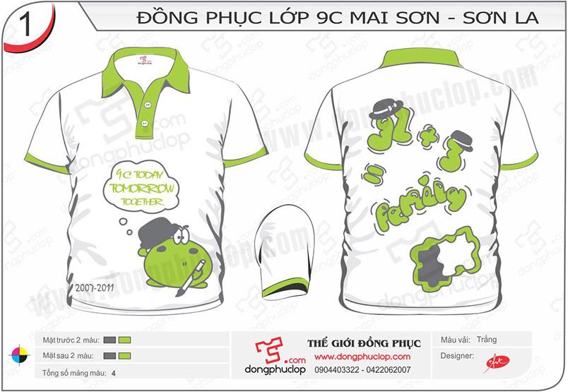 Đồng phục lớp 9C Mai Sơn – Sơn La