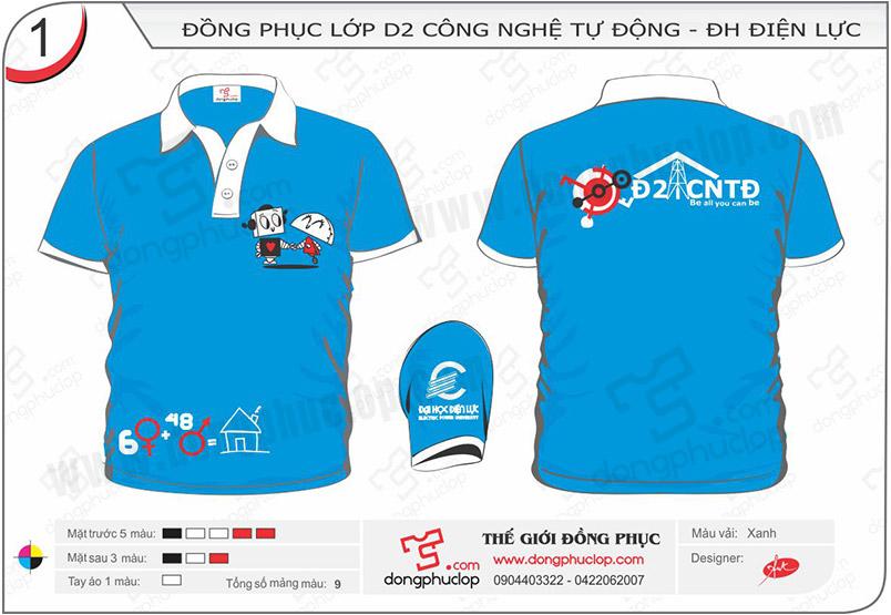Đồng phục lớp D2 CNTĐ – ĐH Điện lực