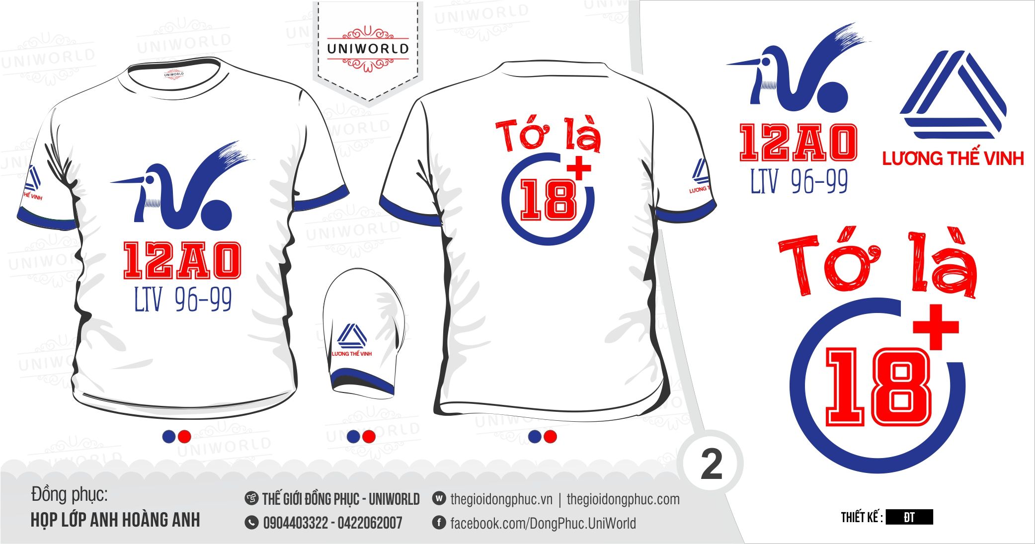 Áo họp lớp 12A0 Lương Thế Vinh
