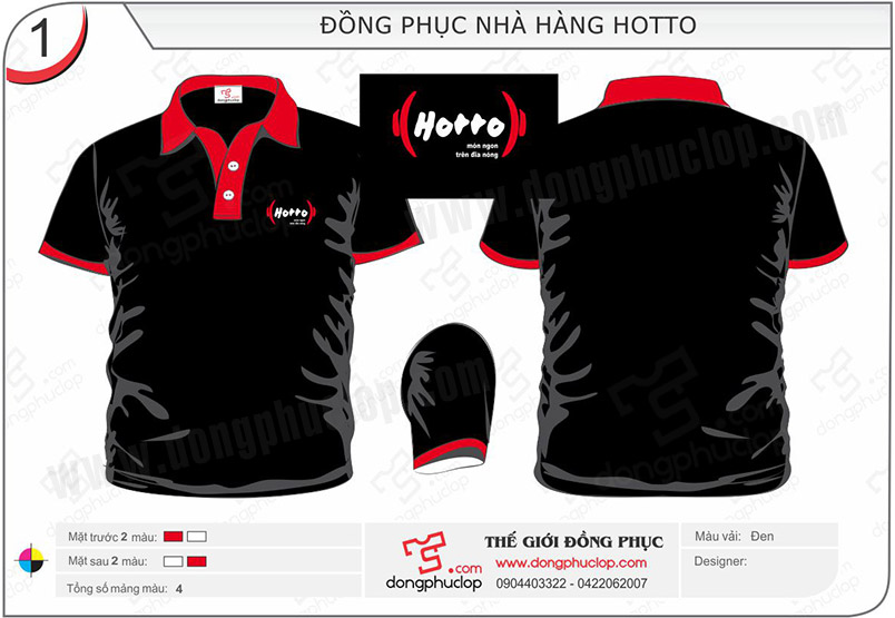 Đồng phục nhà hàng Hotto