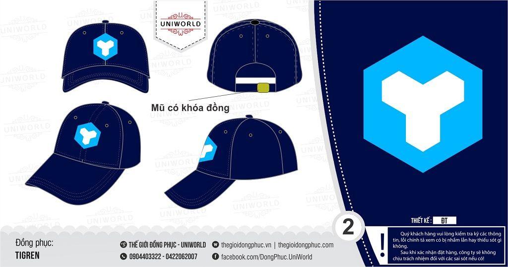 Mũ lưỡi trai đồng phục Tigren