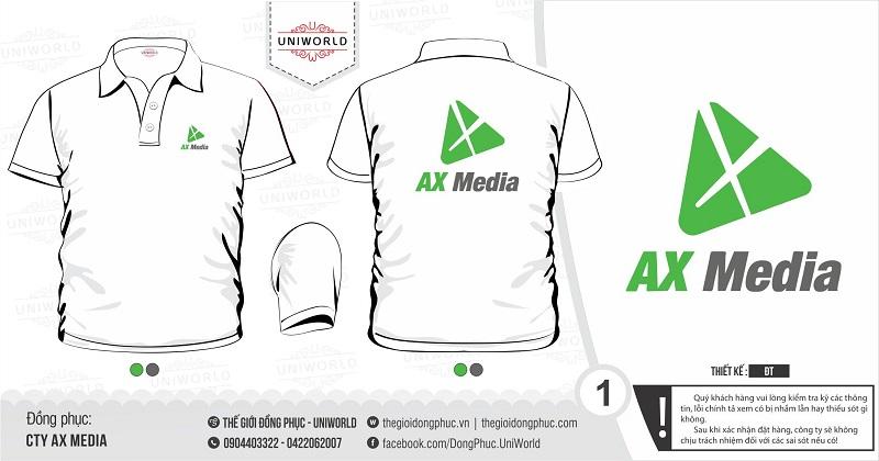 Áo đồng phục công ty AX Media