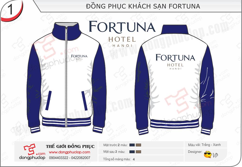 Áo khoác gió đồng phục KS Fortuna