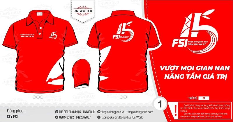 Áo phông đồng phục công ty FSI