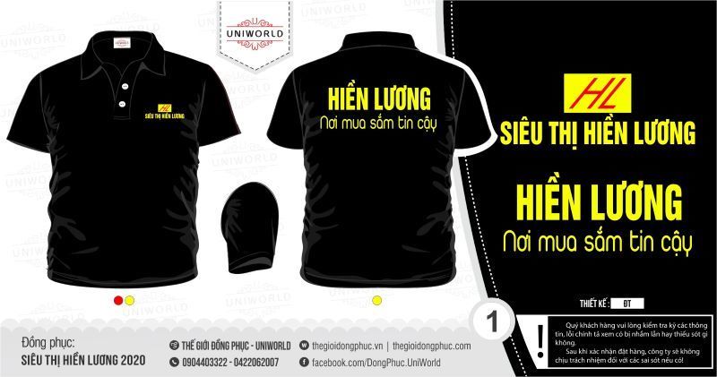 Đồng phục siêu thị Hiền Lương