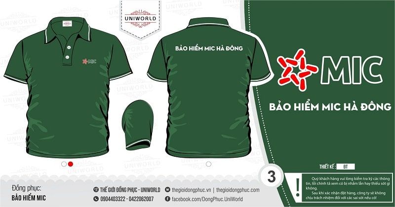 Đồng phục bảo hiểm MIC