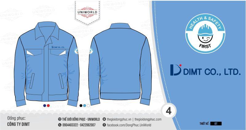 Áo đồng phục bảo hộ công ty D.I.M.T