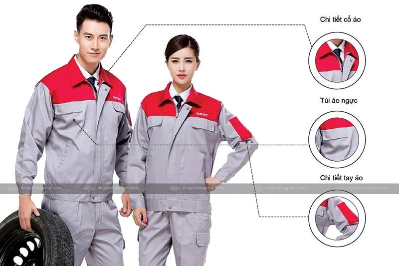 Đồng phục bảo hộ lao động mẫu 38