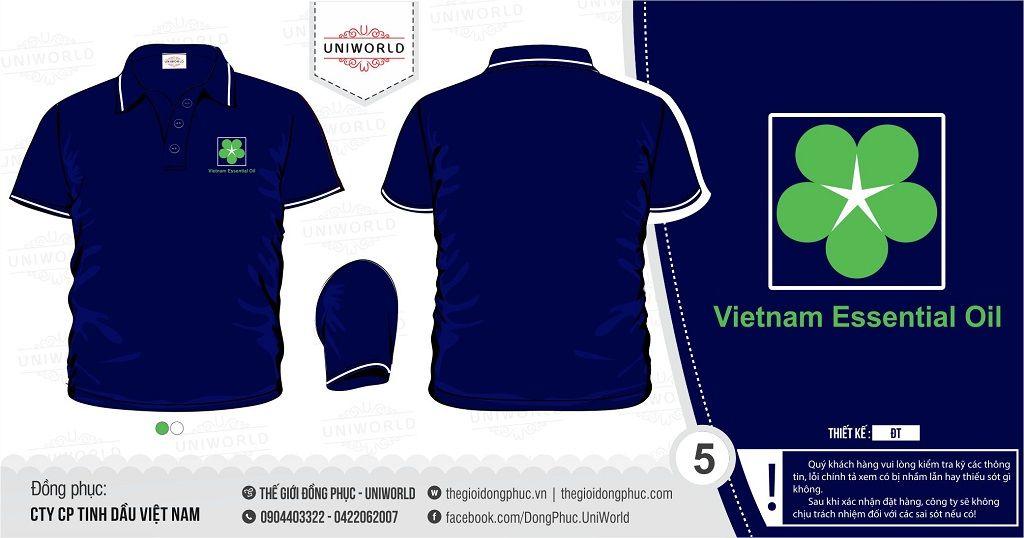 Đồng phục công ty cổ phần tinh dầu Việt Nam - Ảnh 1
