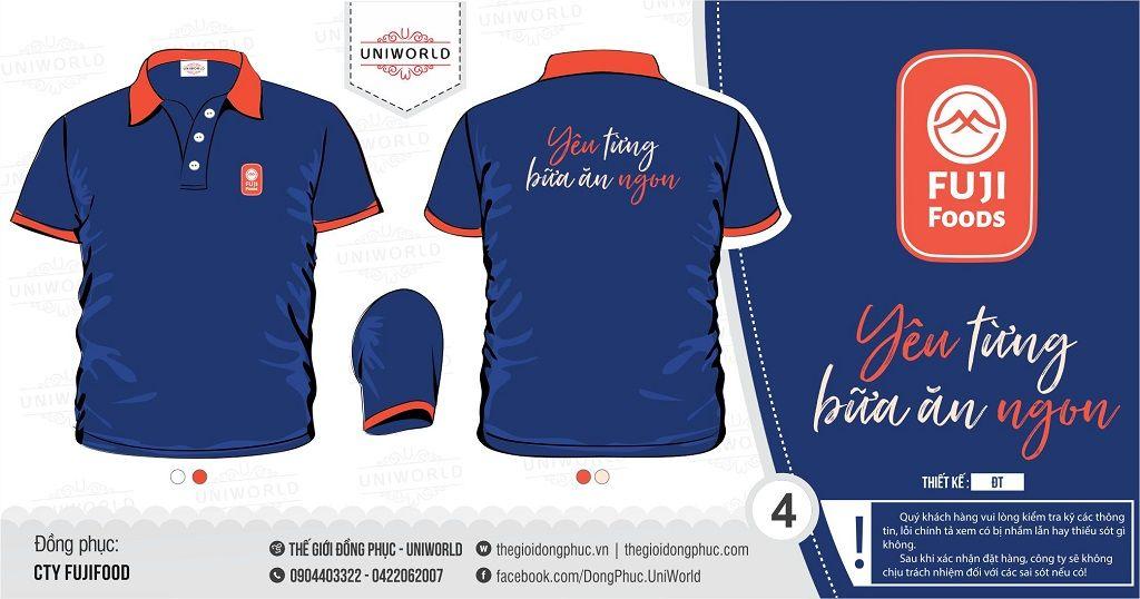 Đồng phục công ty Fuji Food - Ảnh 1