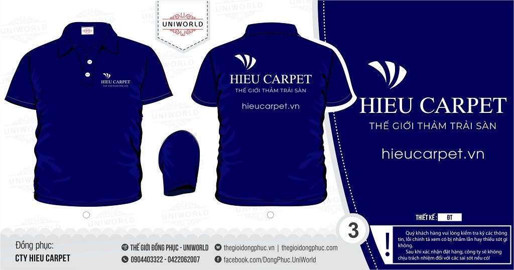 Đồng phục công ty Hiếu Carpet - Ảnh 1