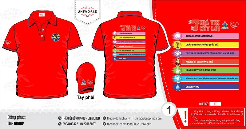 Đồng phục công ty THP Group - Ảnh 1