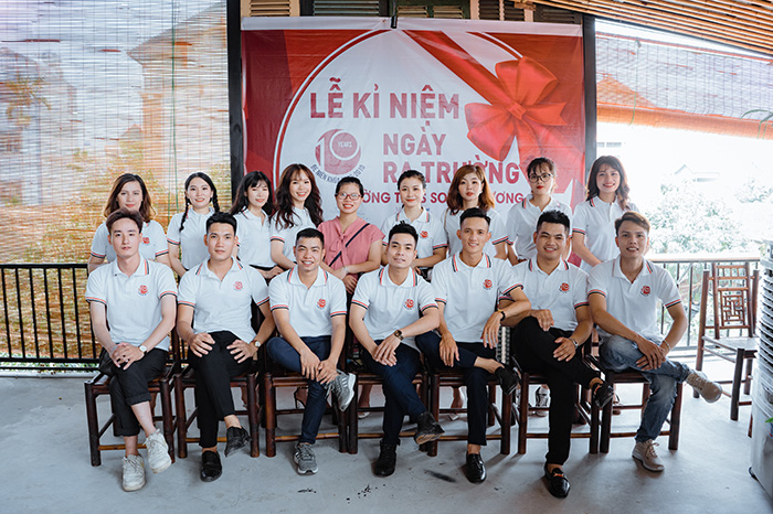 Áo họp lớp 12A THPT Nho Quan A - Ảnh 3