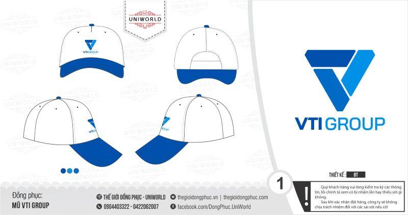 Mũ lưỡi trai đồng phục VTI Group