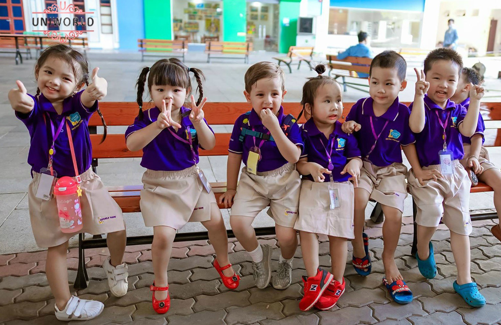 Đồng phục trường mầm non Lovely Kids