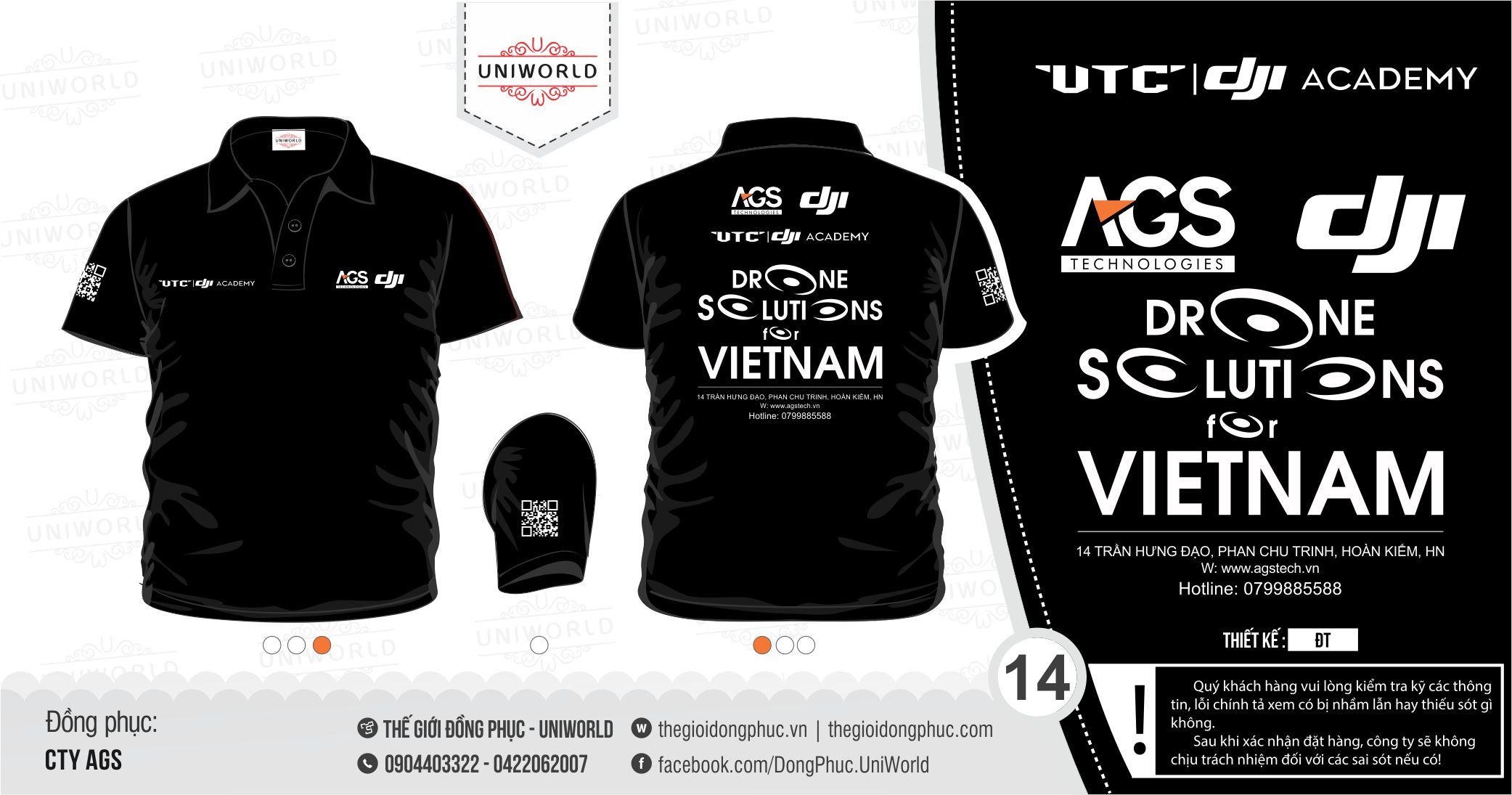 Đồng phục công ty AGS - Ảnh 1