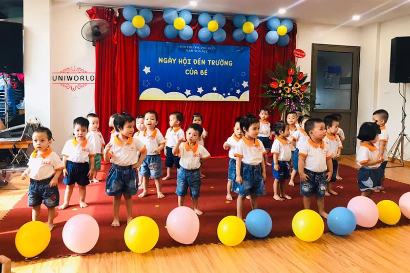 Đồng phục trường mầm non NCE