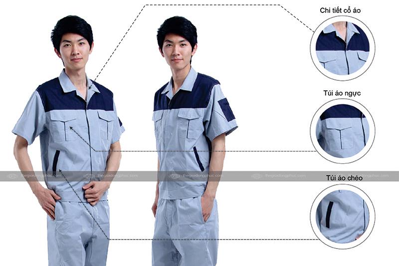 Quần áo bảo hộ lao động mẫu 41
