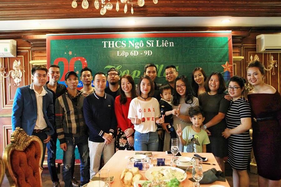 Nhà hàng - một trong những địa điểm tổ chức họp lớp phổ biến