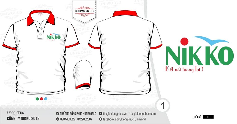 mẫu thiết kế đồng phục công ty đẹp năm 2019