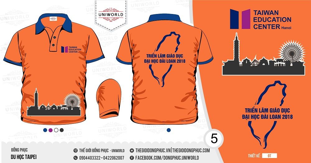 mẫu thiết kế đồng phục công ty đẹp năm 2019