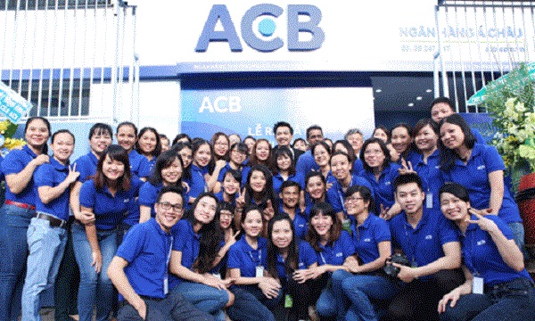 đồng phục áo phông ngân hàng ACB