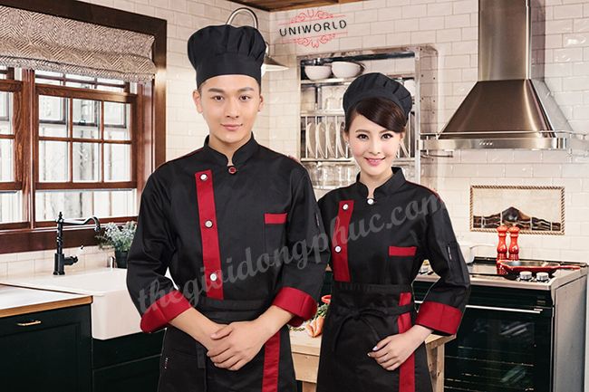 Mẫu đồng phục bếp đẹp