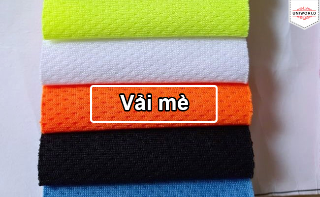 Vải mè may đồng phục
