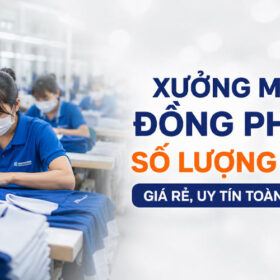 Xưởng may đồng phục số lượng lớn giá rẻ, uy tín toàn quốc